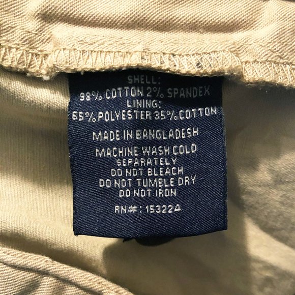 Rainbow Men's Khaki Comfort Stretch Shorts 40" - Picture 5 of 5